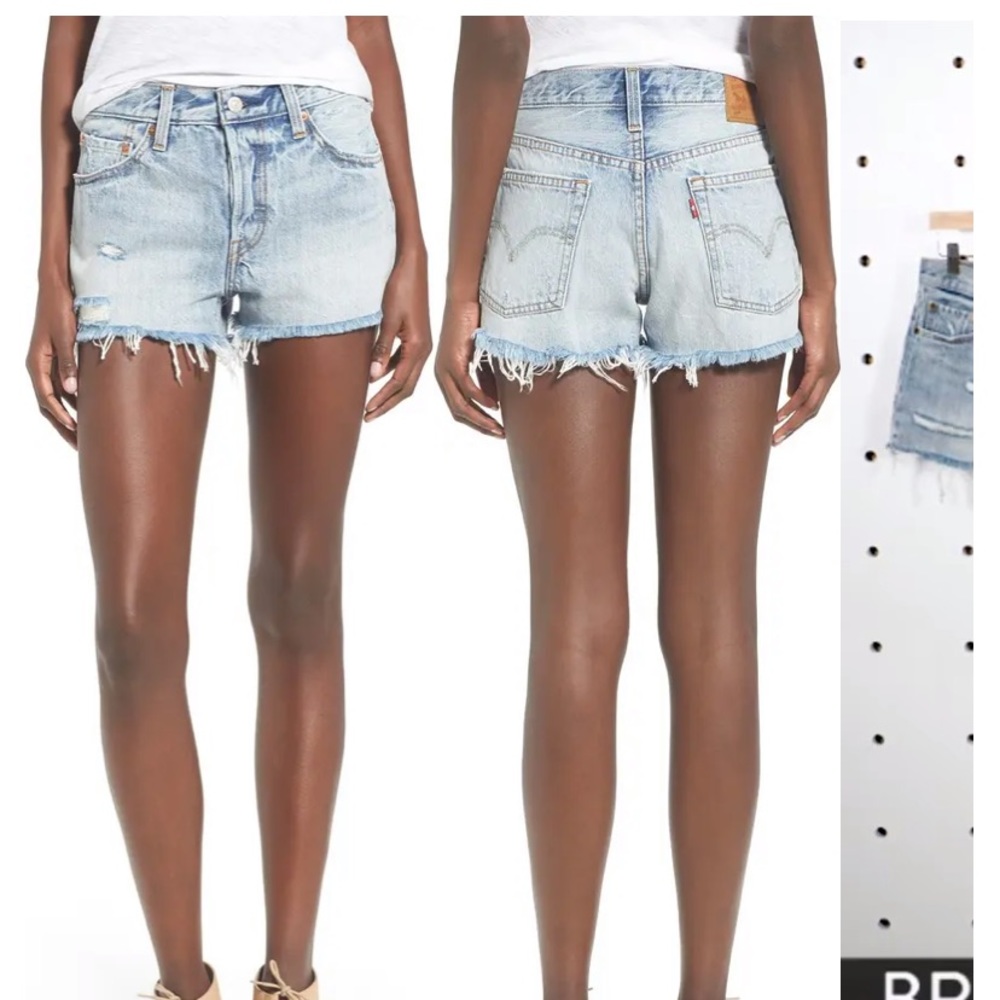 Levi’s 501 Cutoff shorts in waveline Sz 29